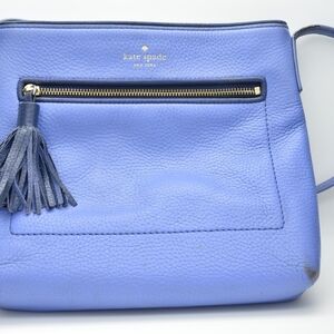 Kate Spade Lavender Crossbody Bag with Tassel